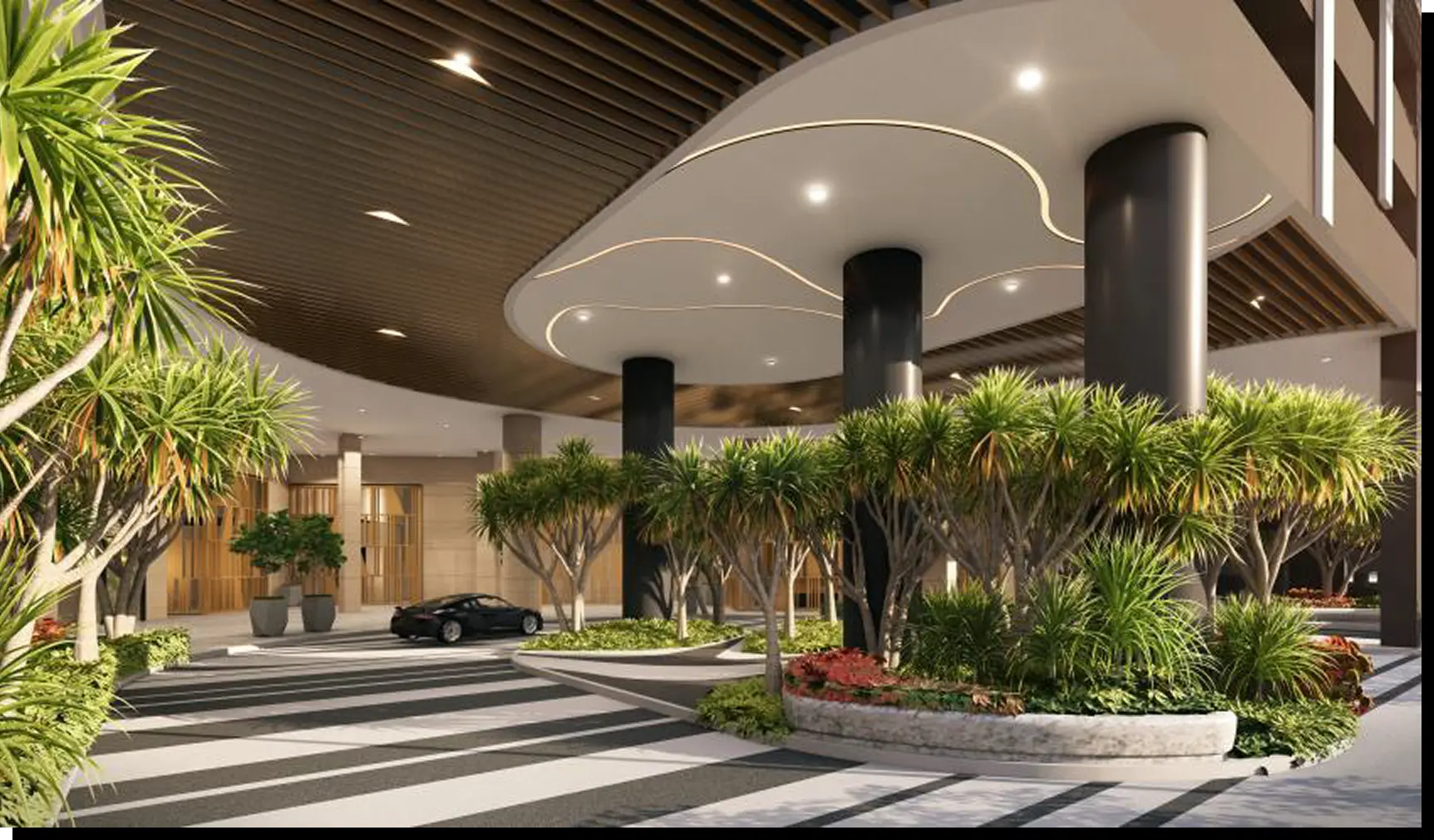Skypark Kepler Drop Off Area